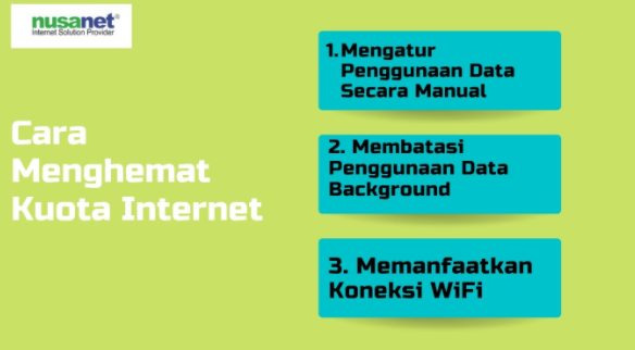 cara hemat kuota internet